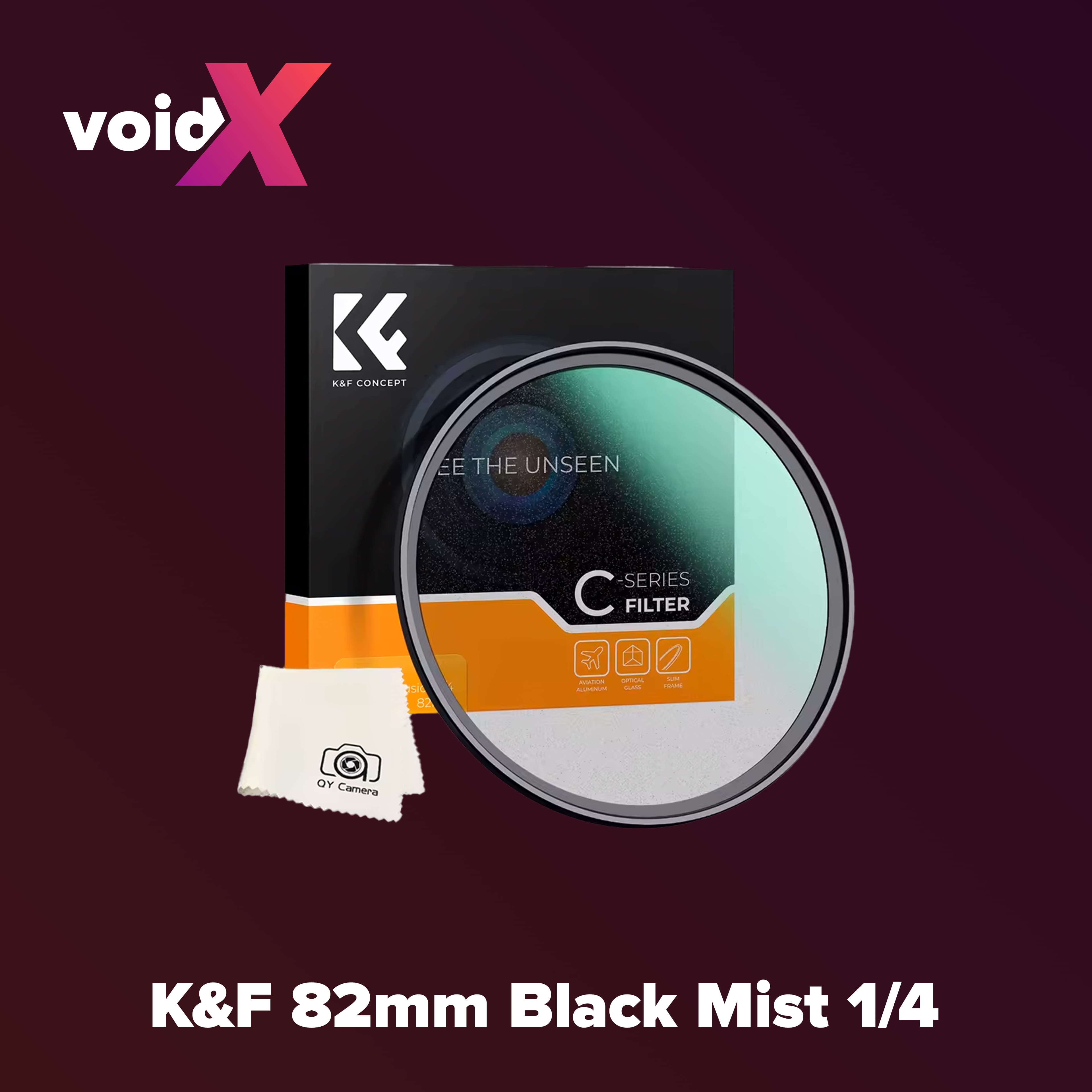 K&F 82mm Black Mist 1/4
