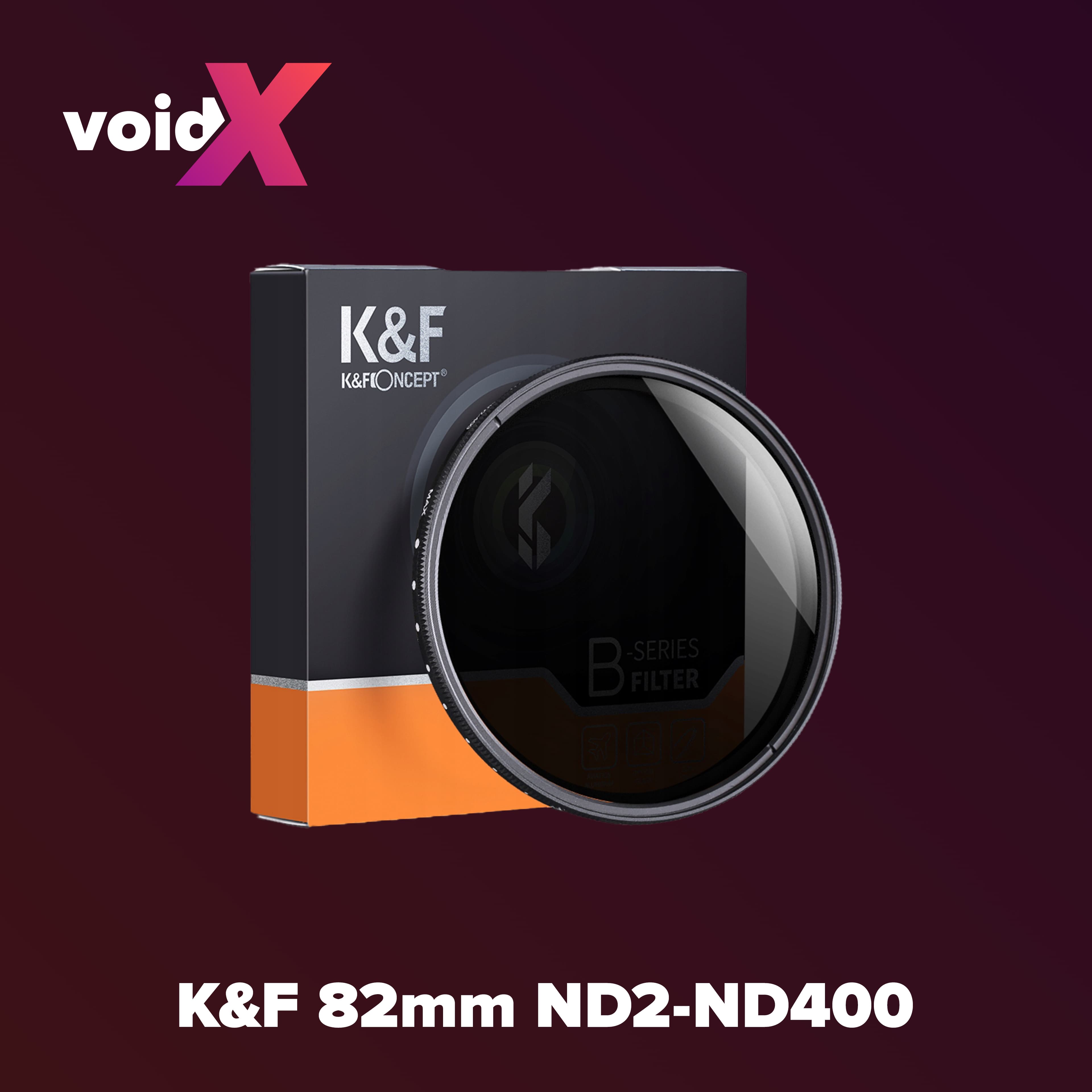 K&F 82mm ND2-ND400