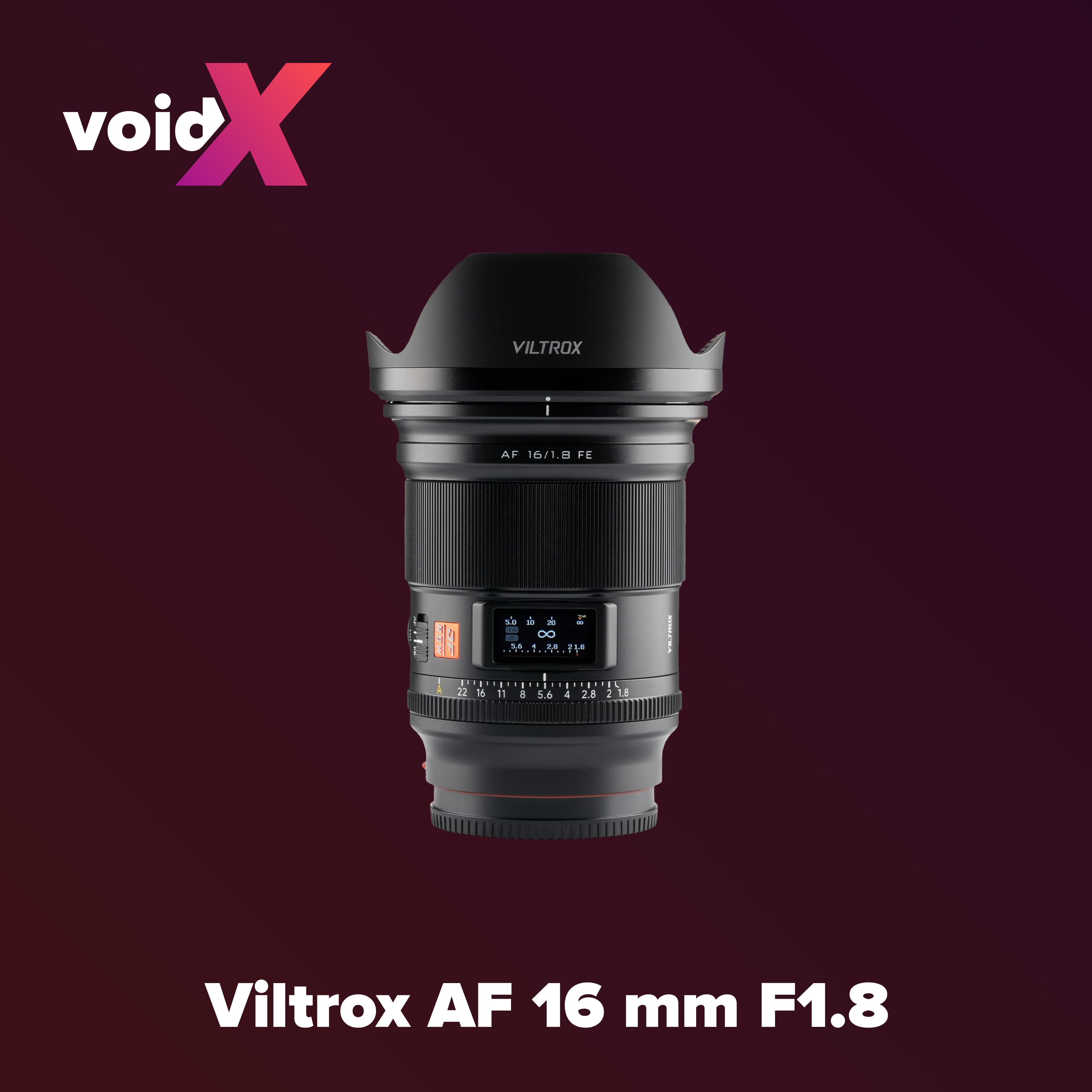 Viltrox AF 16mm F1.8